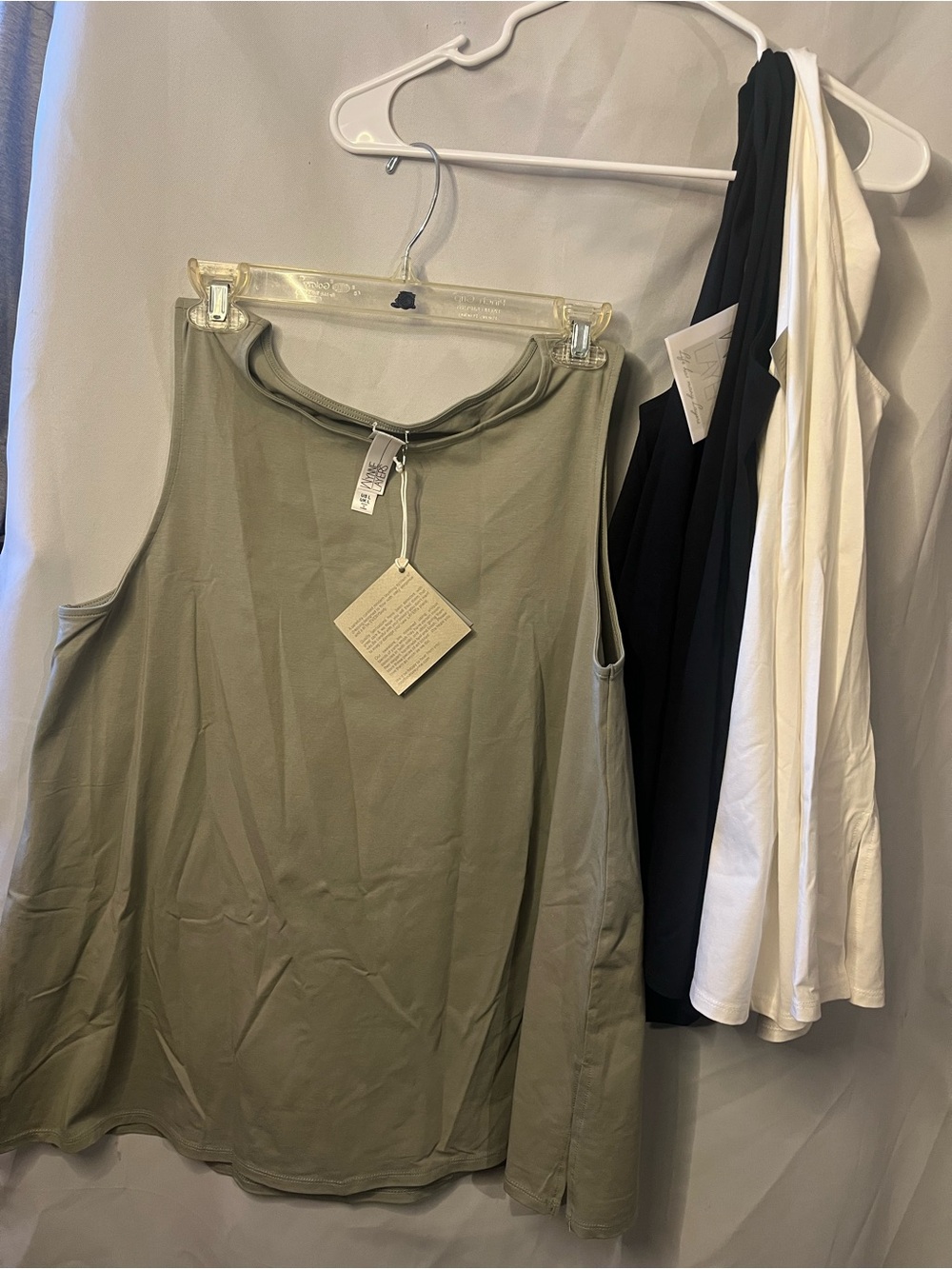 Bundle of 3 NWT Wynne Layers Tank Tops 
Different Color Size L